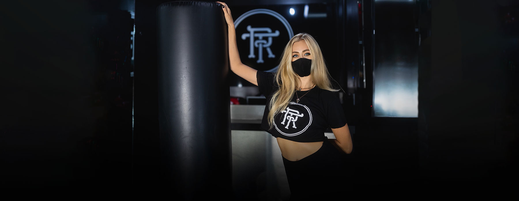 woman wearing RPT gear in the best personal training gym in LA